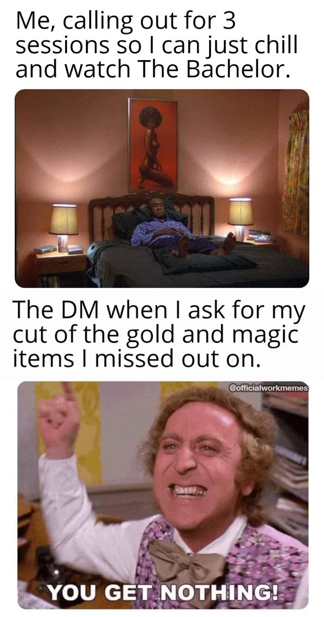 D&D - meme