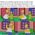 The Simpsons dnd meme