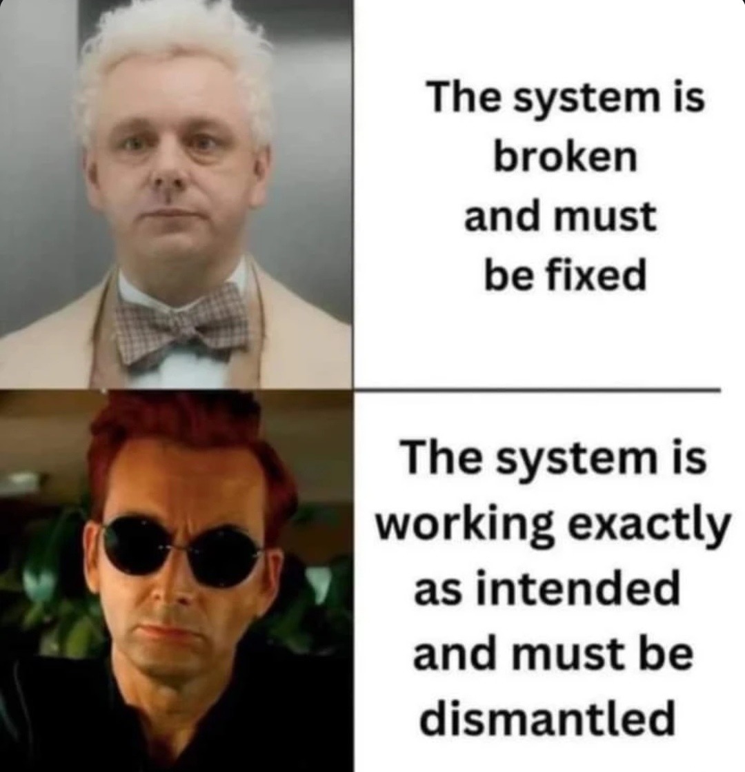 The system - meme