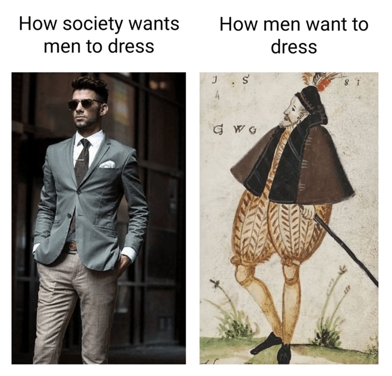 dress up - meme