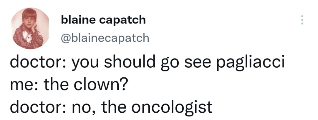 not the clown, the doctor... wait what - meme