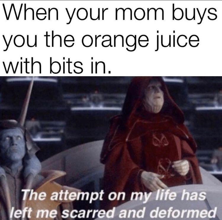 orange pulp - meme