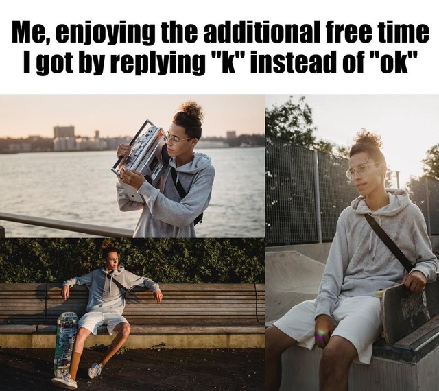 A wonderful trick to save time - meme