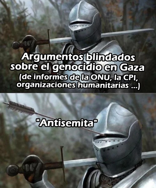 Argumentos blindados - meme
