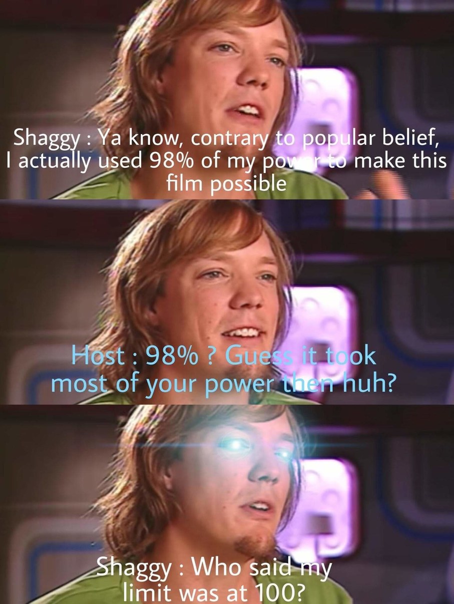 I am compelled, yes lord shaggy - meme