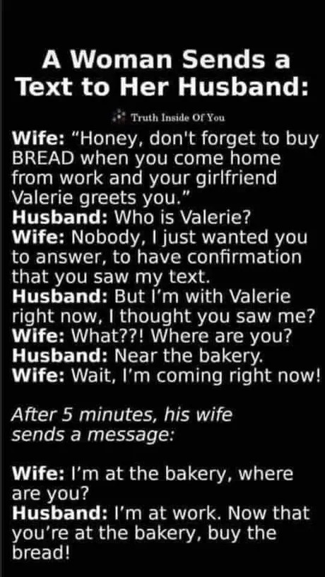 Husband and wife interaction - meme