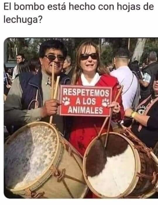 Respetamos a los animales - meme