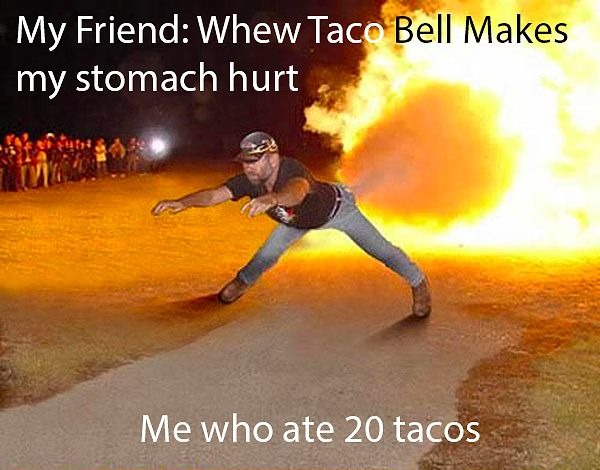 Taco Bell Incident #1 - meme