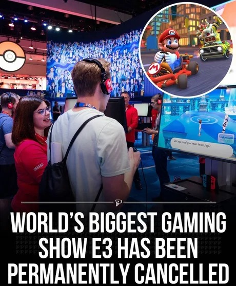 Gaming Show E3 has been cancelled - meme