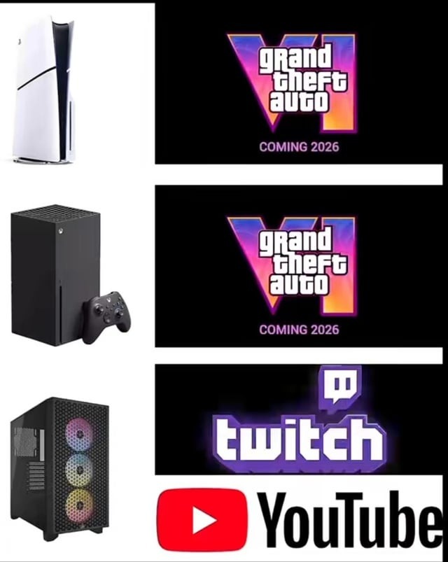 Grand Theft Auto 2026 hype is already breaking Twitch - meme