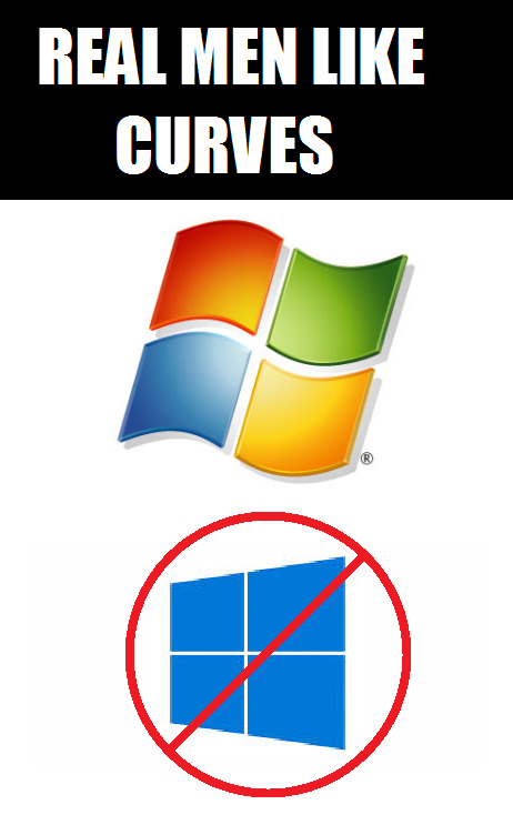 Why is Microsoft forcing windows 10 on us? - meme