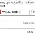 First comment has a negative balance in his bank