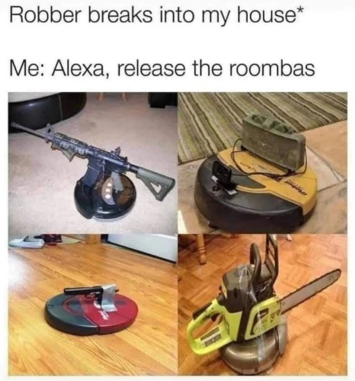 RELEASE the roombas2.0 rip robber again - meme