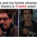 Canon event meme
