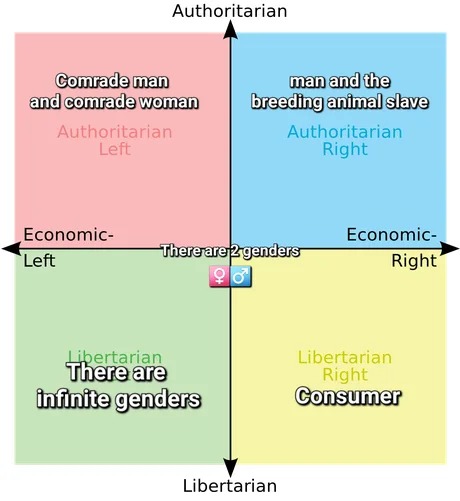 Political compass meme