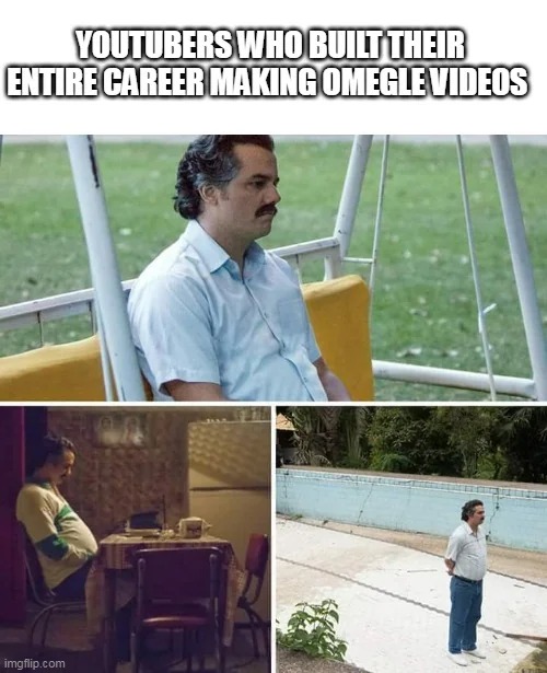 meme about youtubers who make omegle videos