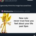 Thank you gold sonic