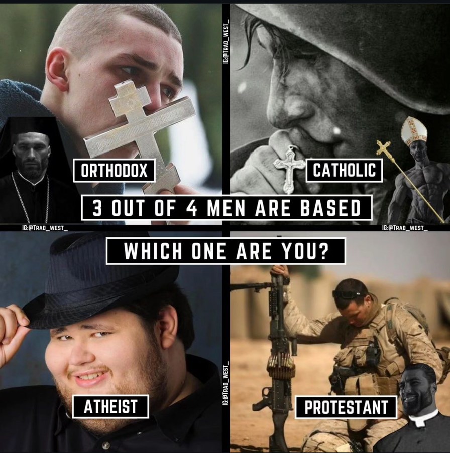 Brothers in Christ - meme