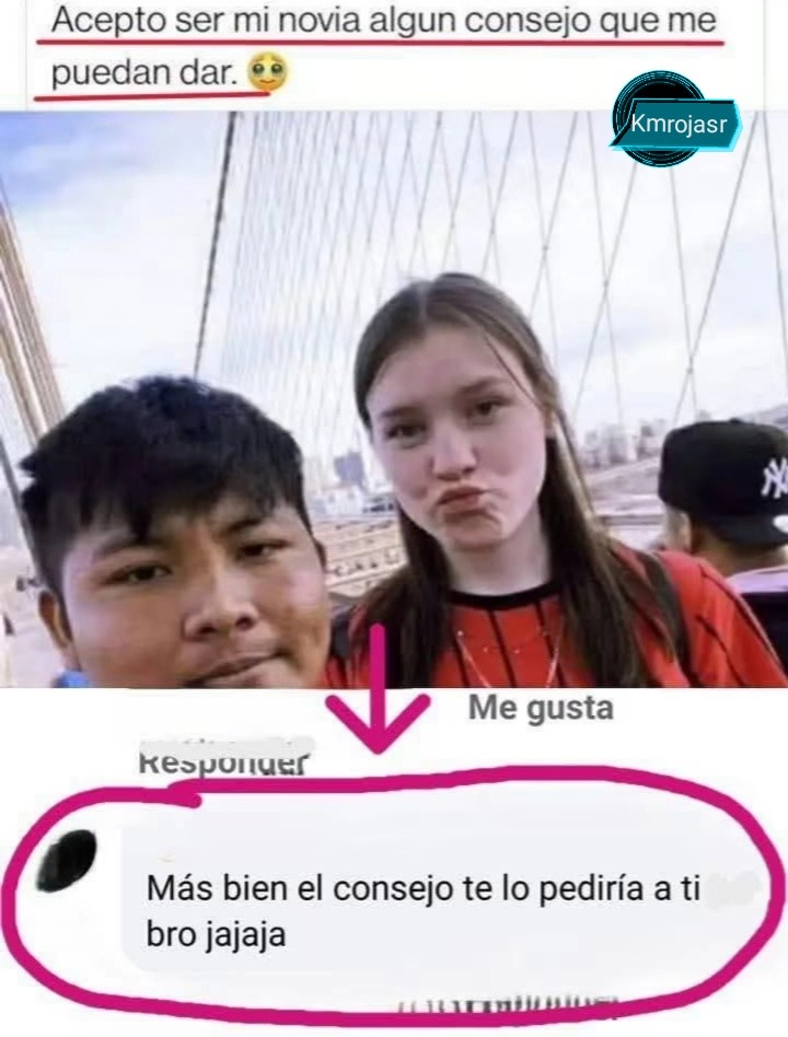 When encierras el único comentario que hay - meme