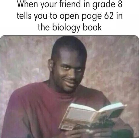 That one biology page - meme