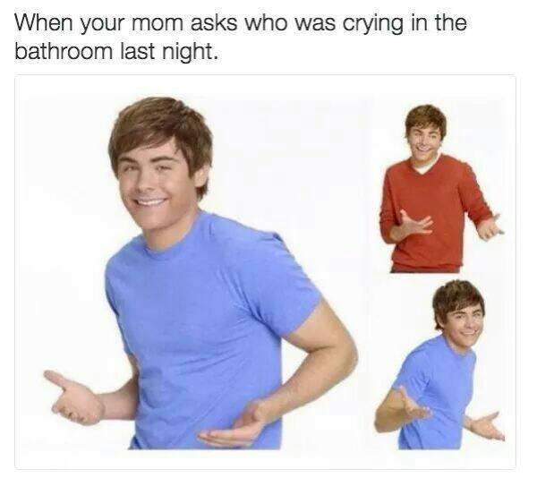 Who knows mom - meme