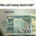 Money talk