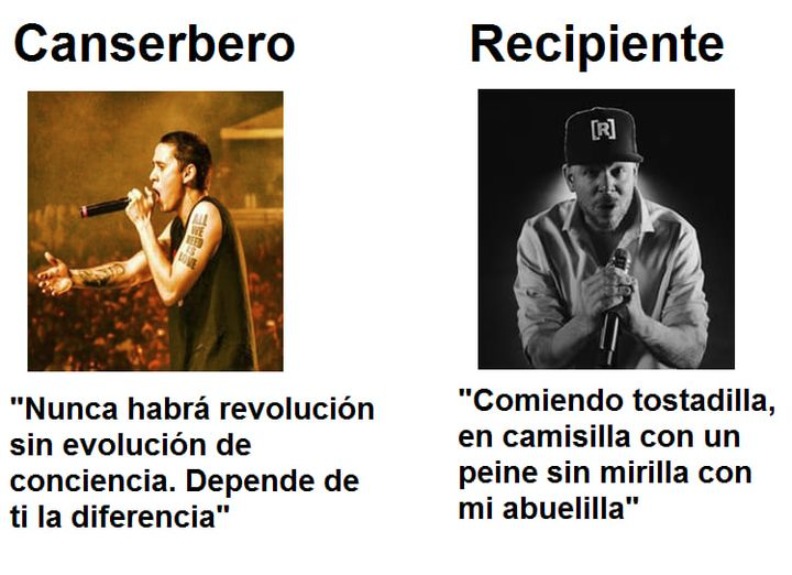 Residente < Cansebero - meme