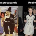 German propaganda vs reality