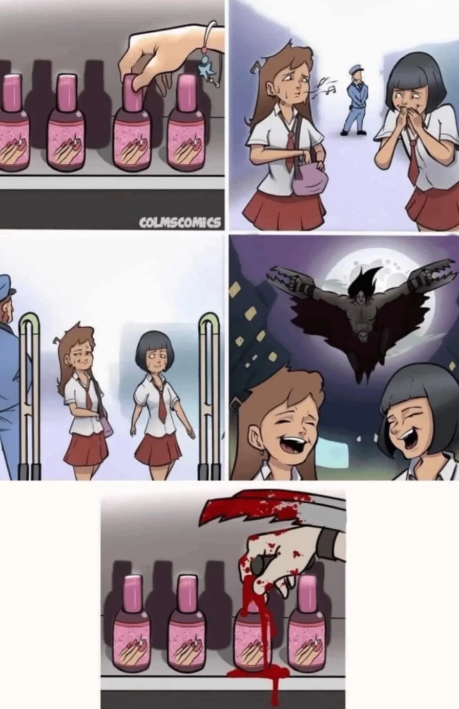 El señor de la noche - meme