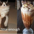 Milk shake de gato possuído :3