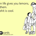 Lemons taste like lemons, first comment gets bacon