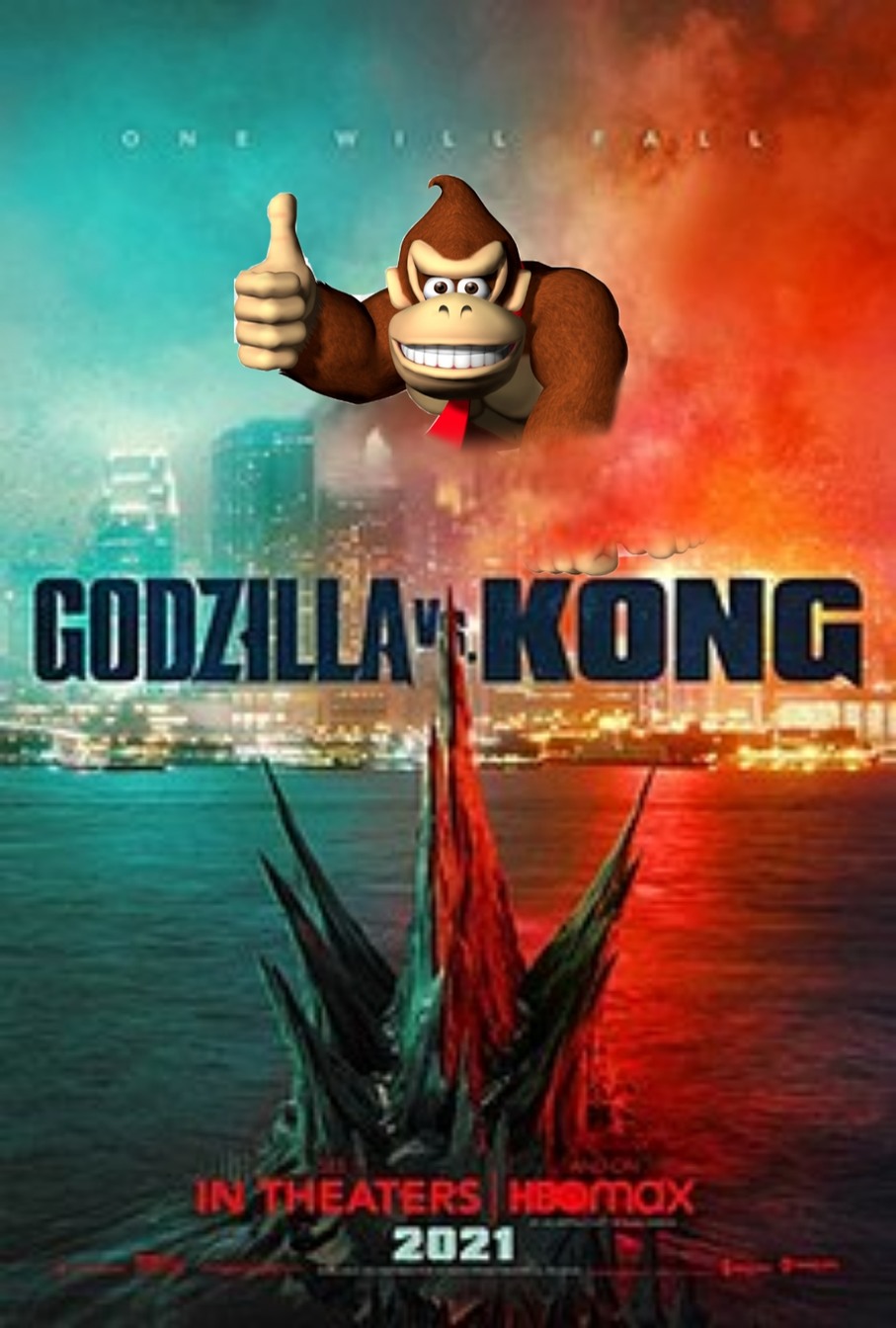 Godzilla vs donkey kong - meme