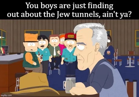 Jew tunnels meme