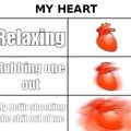 Having your heart shocked sucks...