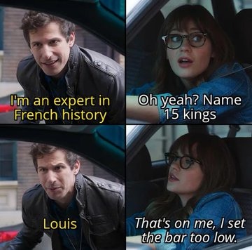 Everyone's called Louis - meme