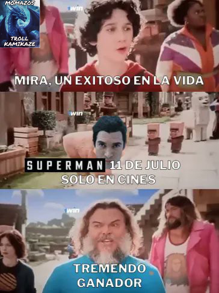 Superman 11 de Julio solo en cines - meme