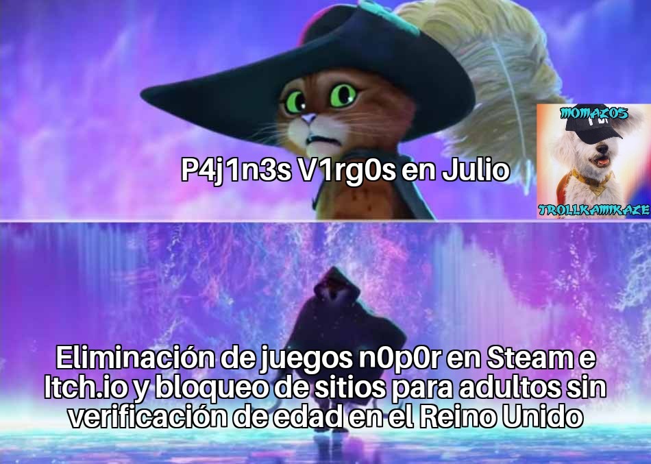 Sin duda Julio es un mes muy duro para los p4j1n3s - meme