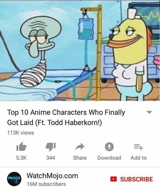 Watch Mojo Spongebob - meme