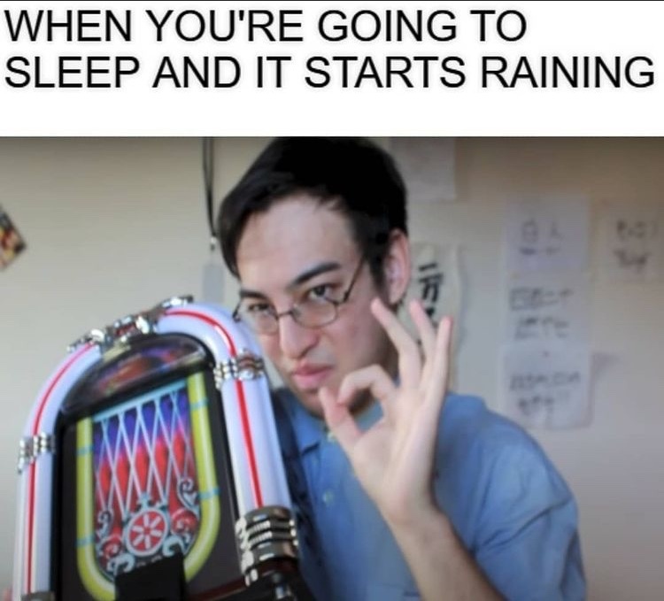 rain is my jam - meme