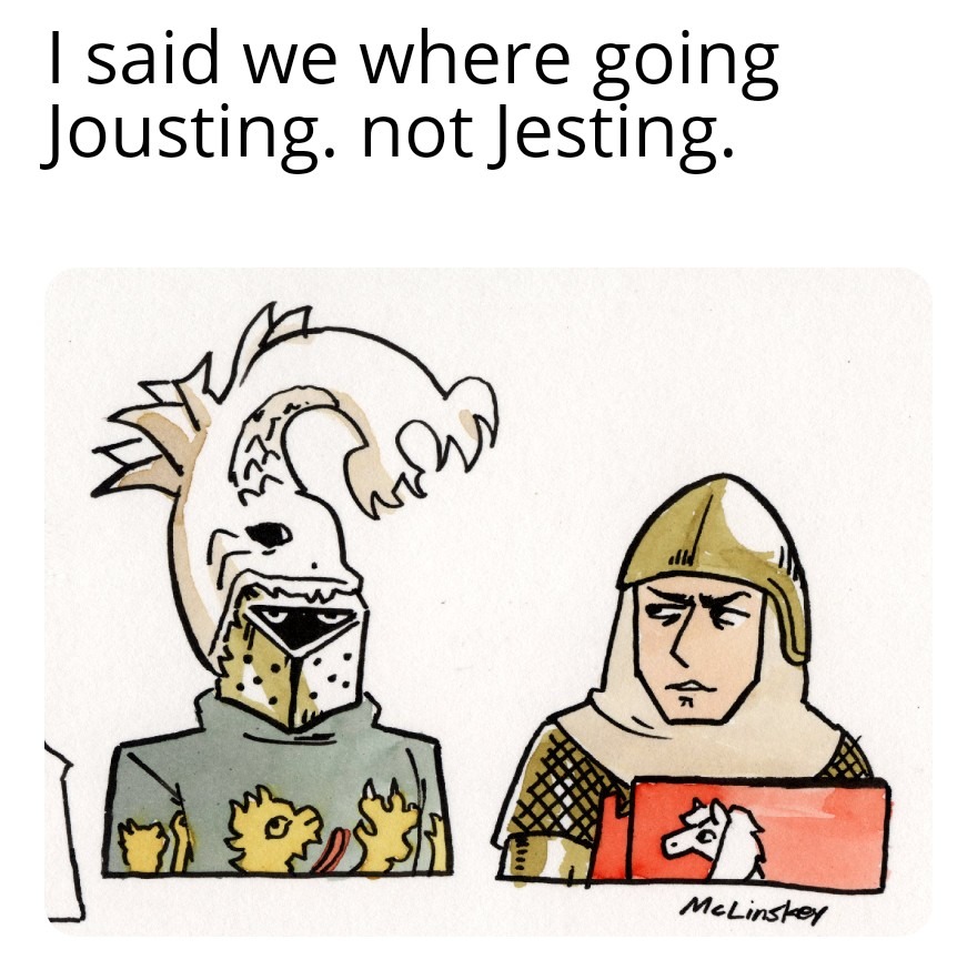 Jousting - meme