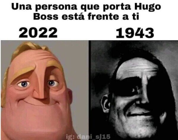 Hugo Boss en 1943 - meme