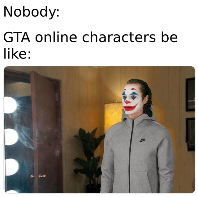 GTA online characters - meme