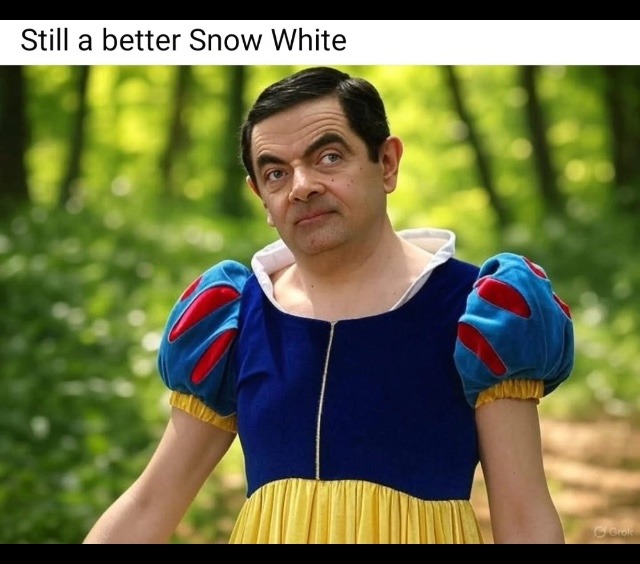snow bean - meme