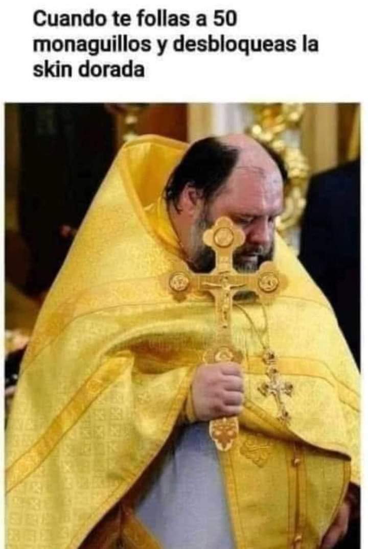 Cuidado es el veterano del Vaticano XDDD - meme