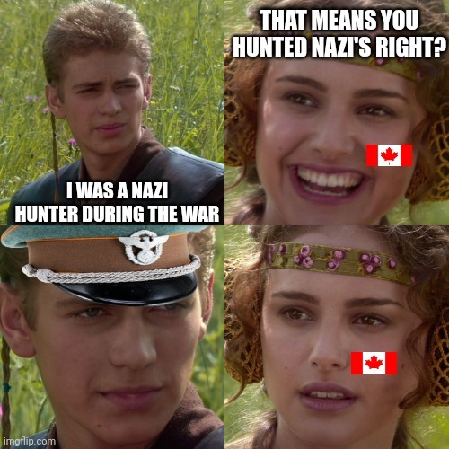 Nazi hunter - meme