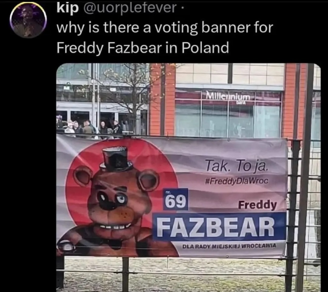 Freddy Fazbear polaco - meme