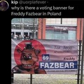 Freddy Fazbear polaco