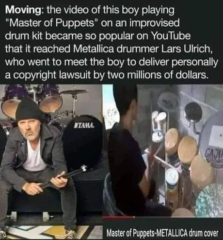 Classic Metallica - meme