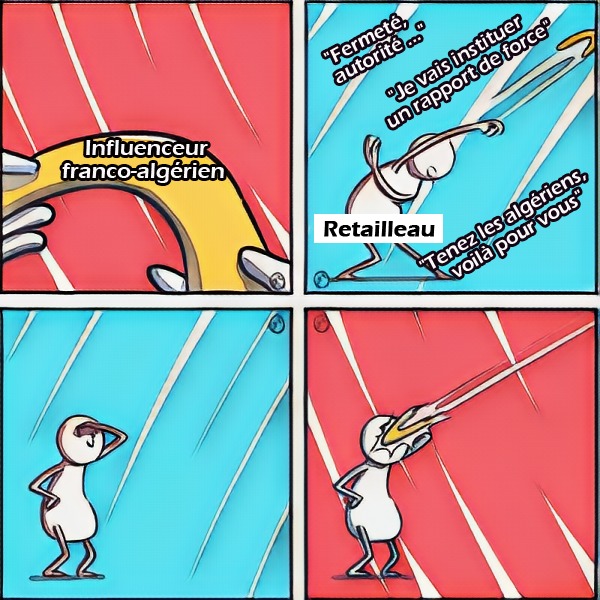 Retailleau : "Je vais instituer un rapport de force ..." (oct 2024) - meme