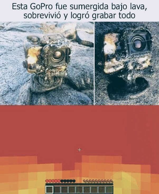 Esta GoPro literalmente dijo me la suda la netherlava wacho - meme